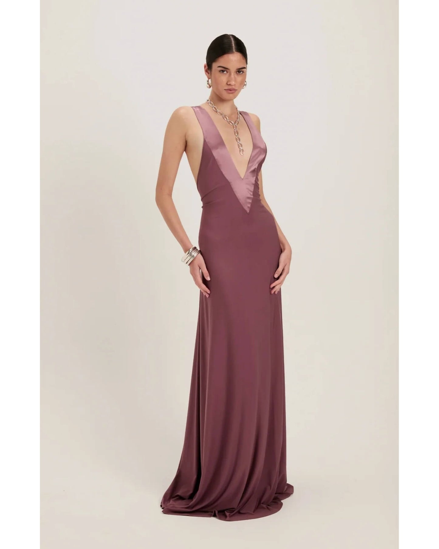 Mauve Rosa Gown