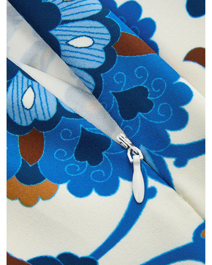 Blue Floral Set