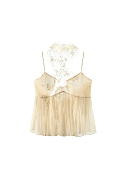 Lace Halter Top